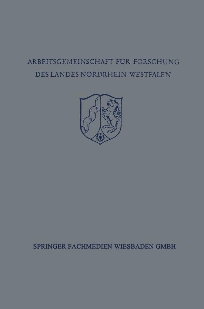 Festschrift der Arbeitsgemeinschaft für Forschung des Landes Nordrhein-Westfalen zu Ehren des Herrn Ministerpräsidenten Karl Arnold: Mit online files/update