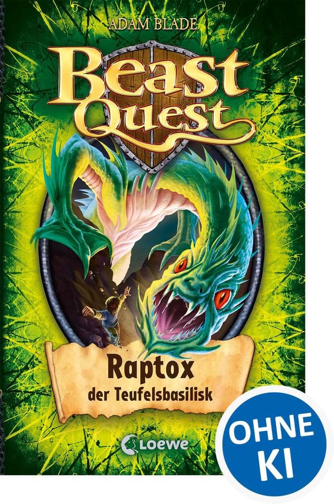 Beast Quest 39. Raptox, der Teufelsbasilisk: Band 39