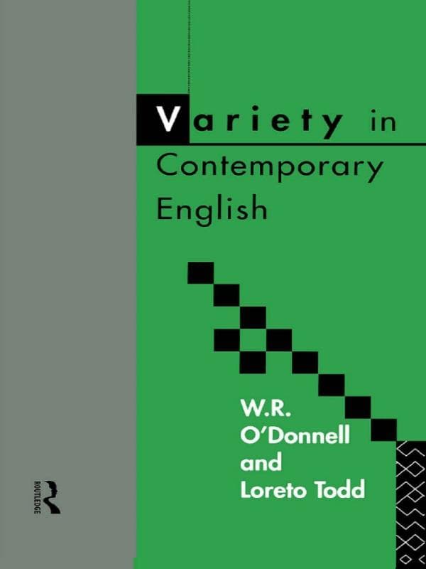 Variety in Contemporary English