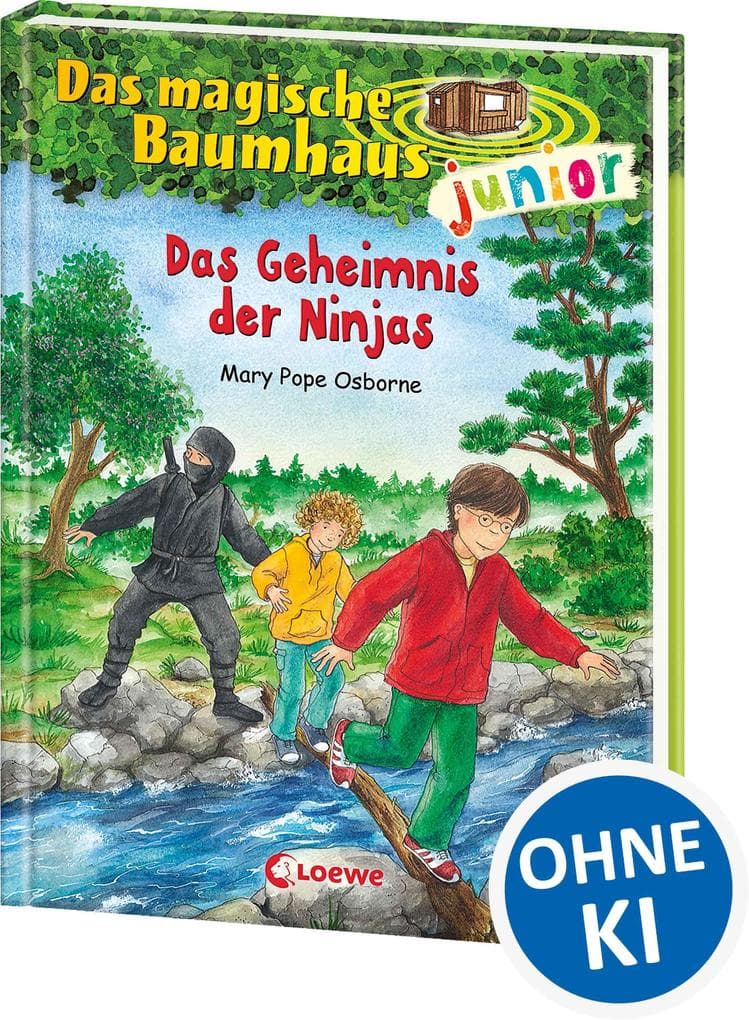 Das magische Baumhaus junior 05 - Das Geheimnis der Ninjas: Reise mit Anne und Philipp ins alte Japan! - Kinderbuch ab 6 Jahren zum Vorlesen und ersten Selberlesen - Mit farbigen Illustrationen