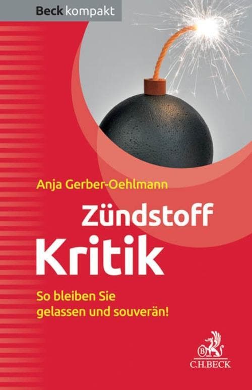 Zündstoff Kritik: So bleiben Sie gelassen und souverän!