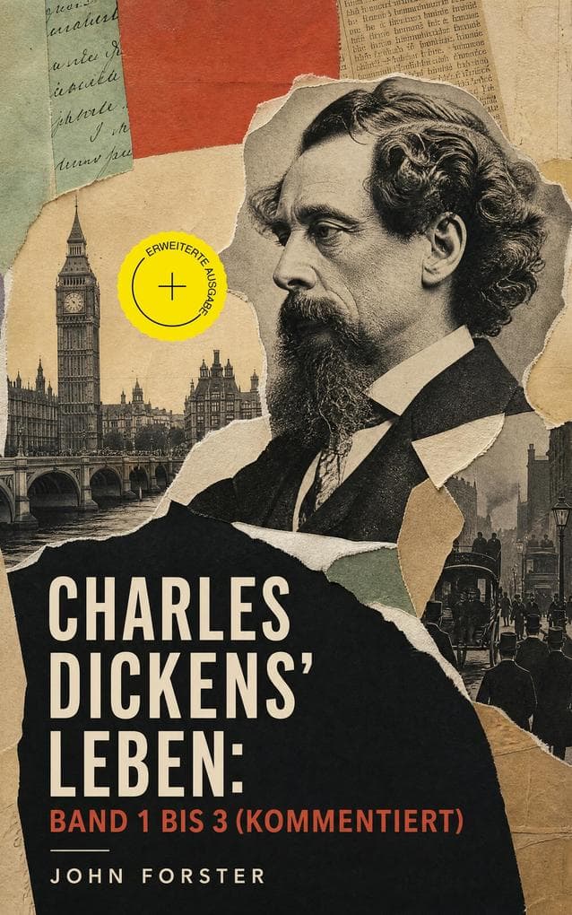 Charles Dickens' Leben: Band 1 bis 3 (Kommentiert): Erweiterte Ausgabe. Lebensgeschichte des Bestsellerautors von Große Erwartungen, Oliver Twist, David Copperfield und Eine Geschichte aus zwei Städten