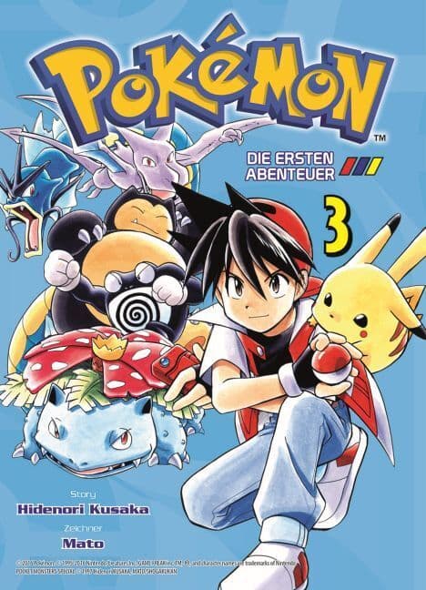 Pokémon: Die ersten Abenteuer 03: Bd. 3: Rot, Grün und Blau