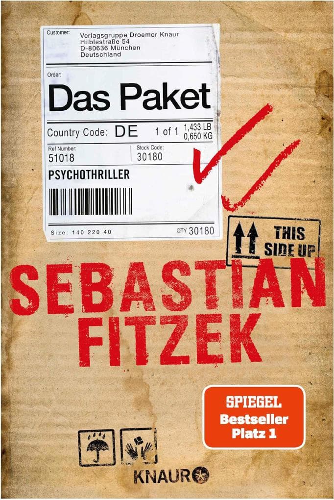 Das Paket: Psychothriller | SPIEGEL Bestseller Platz 1 | "Sebastian Fitzek hat ein Paket gepackt, das es in sich hat - eine irre Story, Grusel und Spannung bis zur letzten Zeile." dpa
