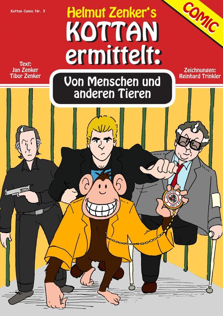 Kottan ermittelt: Von Menschen und anderen Tieren: Kottan Comic Nr. 3