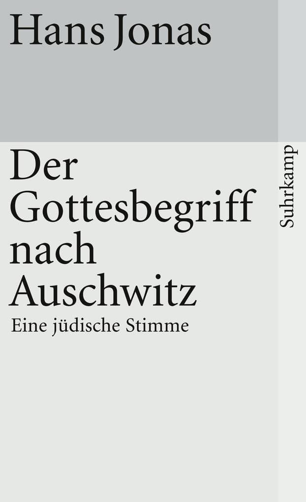Der Gottesbegriff nach Auschwitz: Eine jüdische Stimme