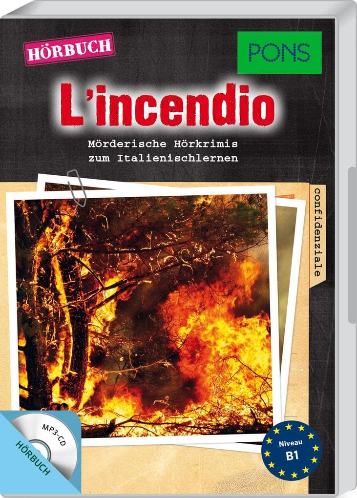 PONS Hörkrimi Italienisch - L'incendio: Mörderische Hörkrimis zum Italienischlernen
