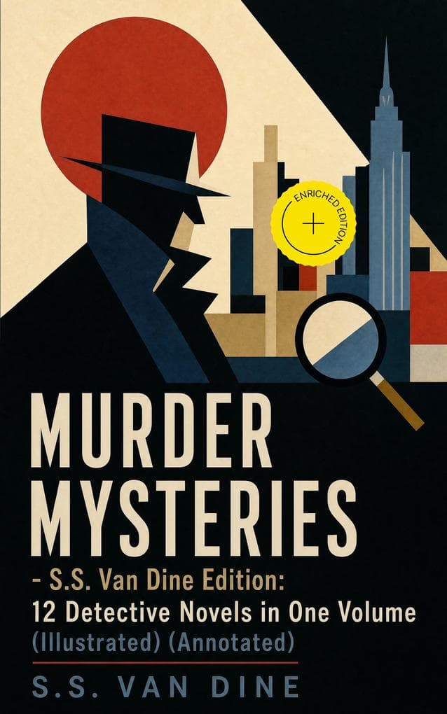 MURDER MYSTERIES - S.S. Van Dine Edition: 12 Detective Novels in One Volume (Illustrated) (Annotated): Enriched Edition. Philo Vance Solves Golden Age Crimes in Twenties New York