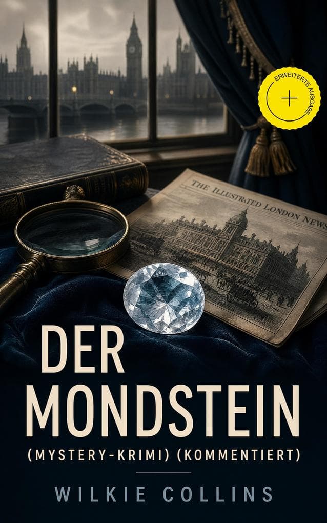 Der Mondstein (Mystery-Krimi) (Kommentiert): Erweiterte Ausgabe. Ein Wilkie Collins-Thriller