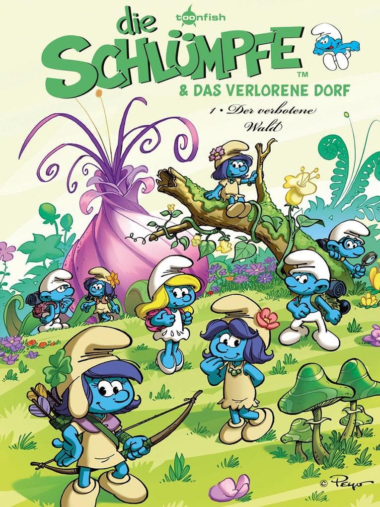 Die Schlümpfe und das verlorene Dorf 01. Der verbotene Wald: Der verbotene Wald