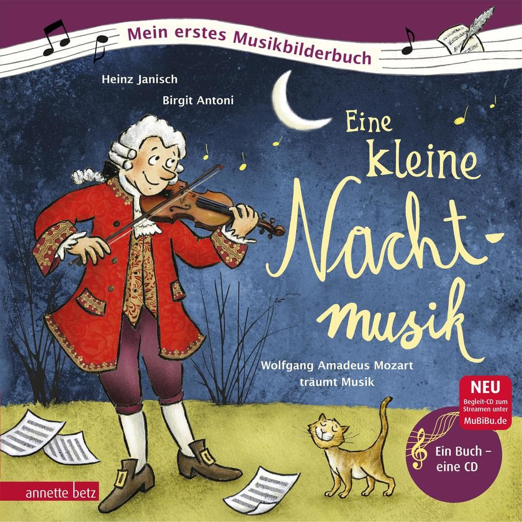 Eine kleine Nachtmusik: Wolfgang Amadeus Mozart träumt Musik