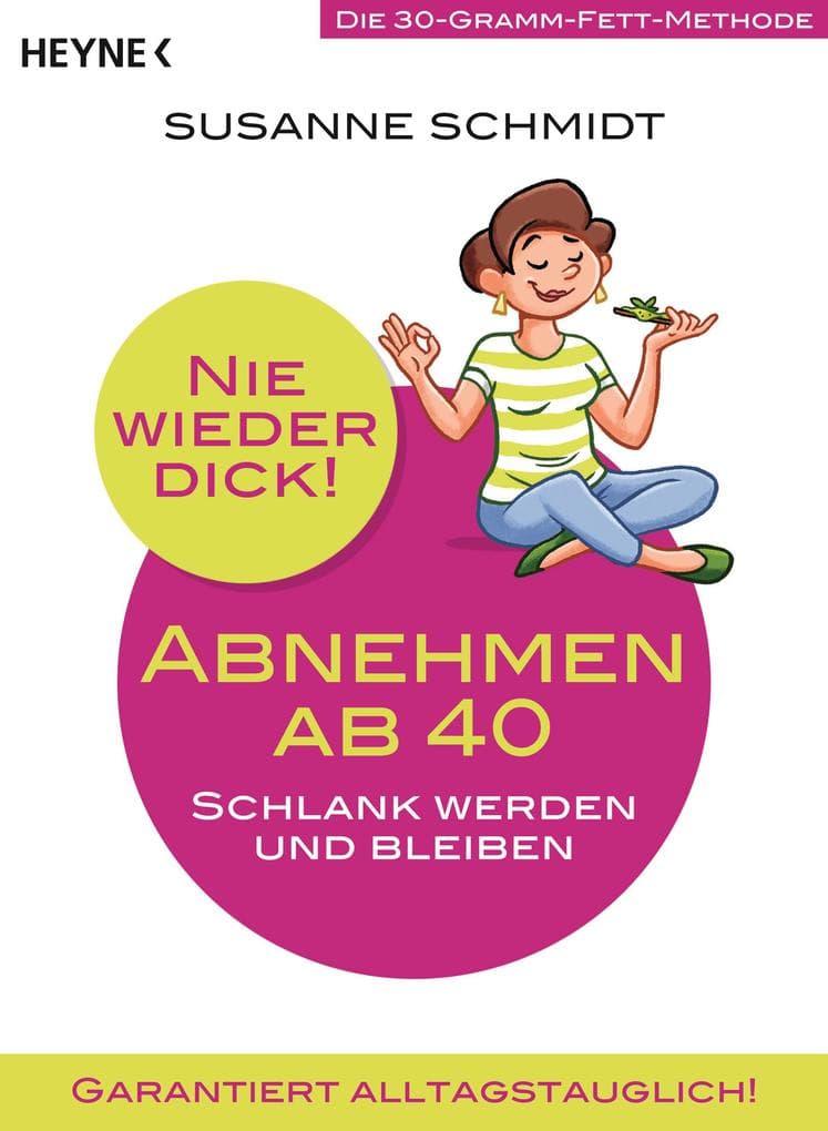 Nie wieder dick - Abnehmen ab 40: Schlank werden und bleiben. Die 30-Gramm-Fett-Methode. Garantiert alltagstauglich!