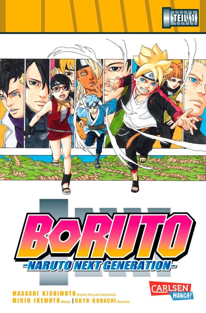 Boruto - Band 1, Teil 1 von 4: Naruto the next Generation | Die actiongeladene Fortsetzung des Ninja-Manga Naruto
