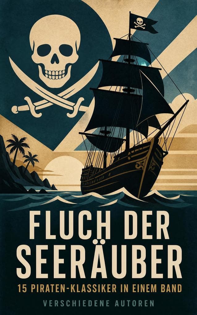 Fluch der Seeräuber: 15 Piraten-Klassiker in einem Band: Schatzsuche, Schiffsmeuterei und koloniale Abenteuer auf hoher See