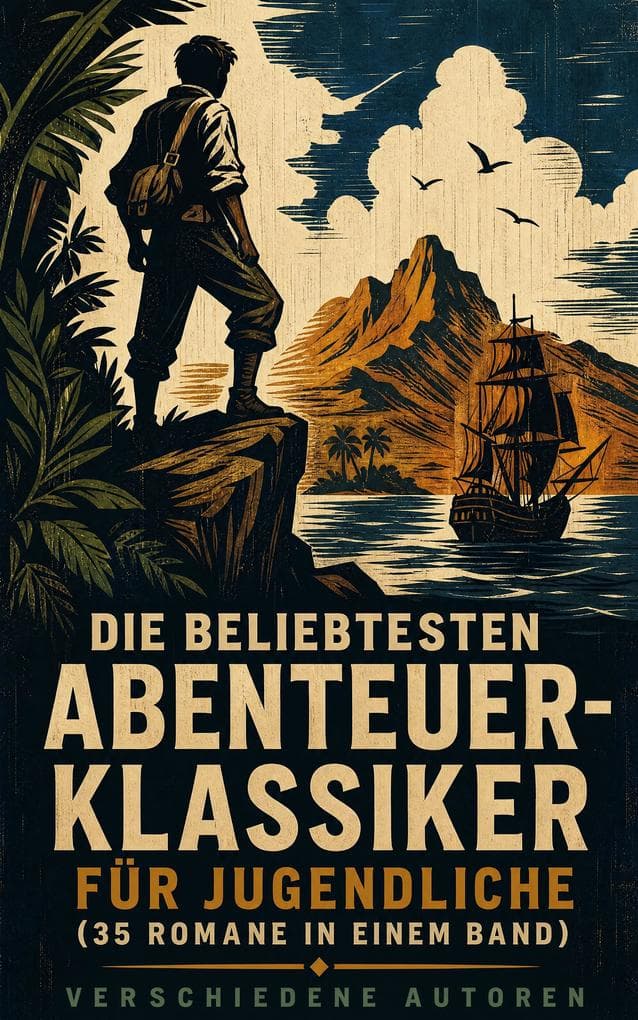 Die beliebtesten Abenteuer-Klassiker für Jugendliche (35 Romane in einem Band): 35 Jugendbuchklassiker voller Schatzsuche, Seefahrt und Entdeckungsreisen