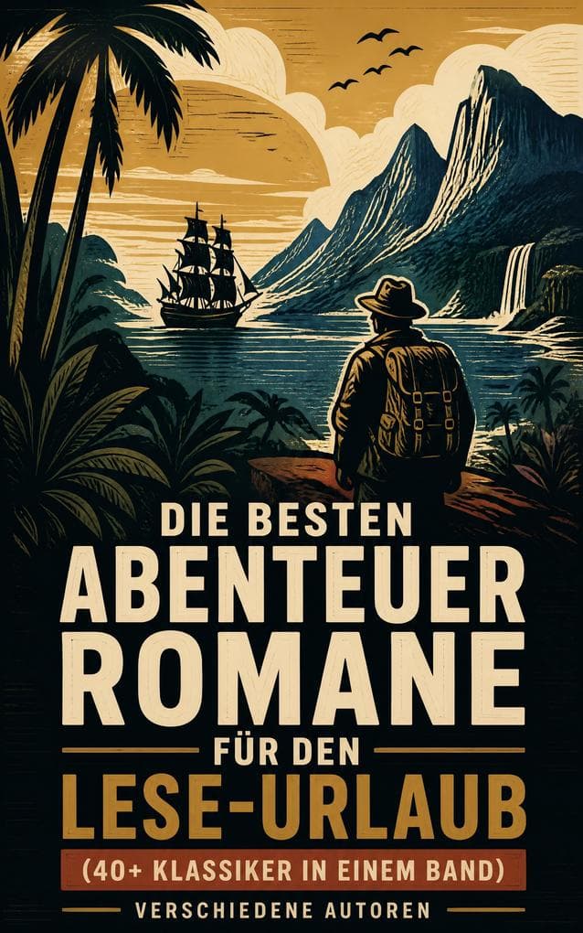 Die besten Abenteuerromane für den Lese-Urlaub (40+ Klassiker in einem Band): Über 40 Abenteuerklassiker: Seefahrt, Schatzsuche und Weltentdeckung