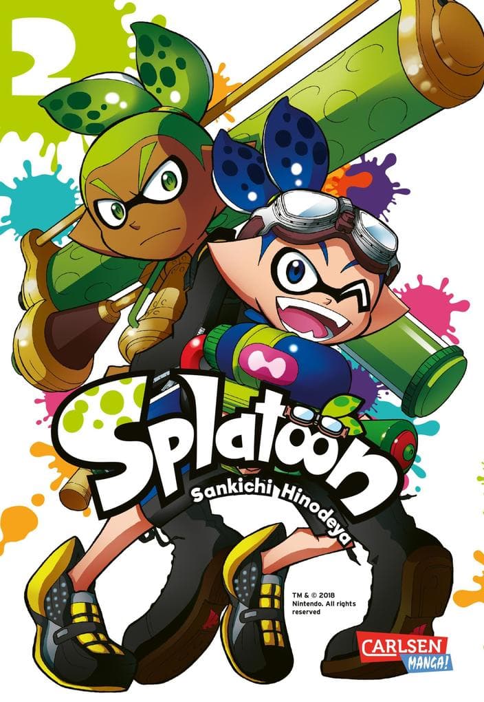 Splatoon 2: Das Nintendo-Game als Manga!