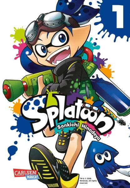 Splatoon 1: Das Nintendo-Game als Manga! Ideal für Kinder und Gamer!