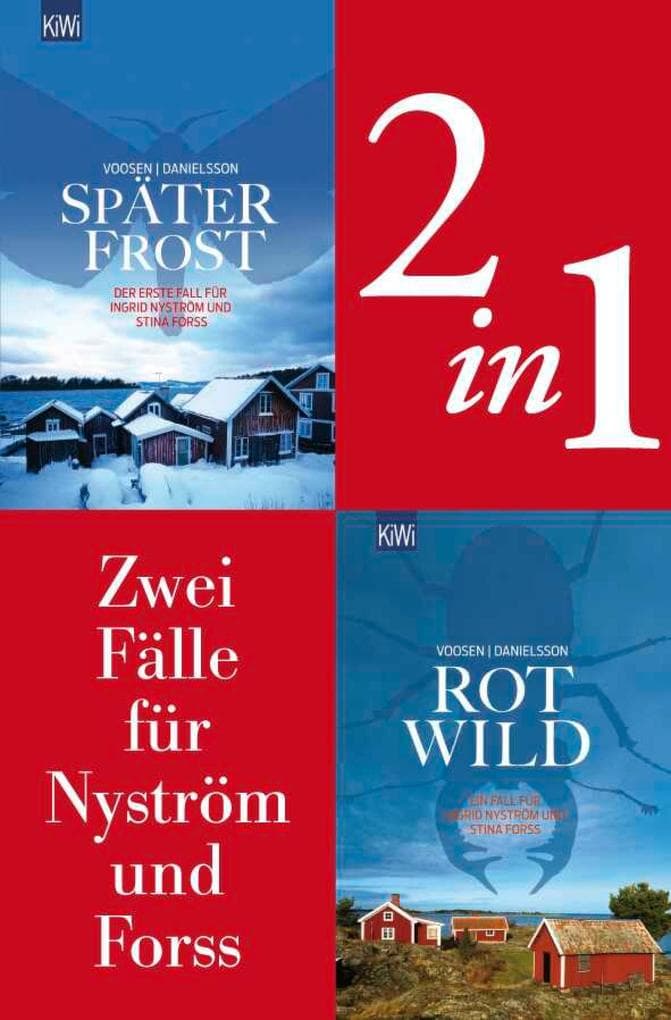 Die Kommissarinnen Nyström und Forss ermitteln Band 1+2 (2in1-Bundle): Später Frost - Rotwild