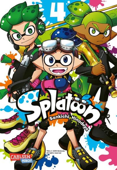 Splatoon 4: Das Nintendo-Game als Manga! Ideal für Kinder und Gamer!