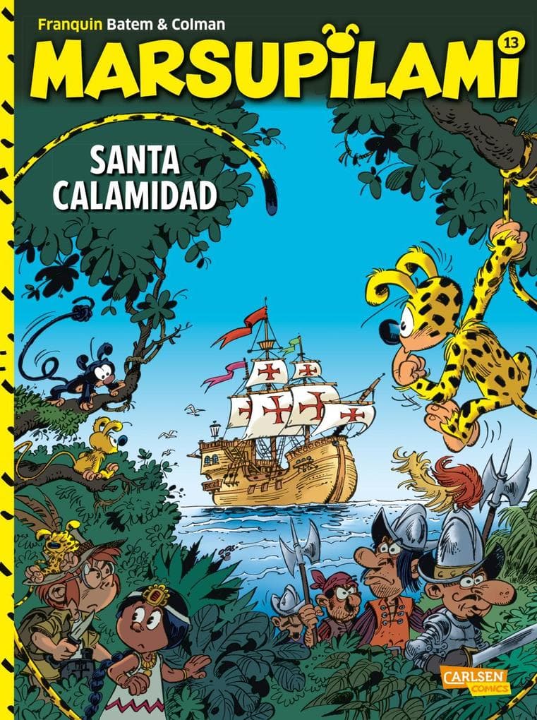 Marsupilami 13: Santa Calamidad: Abenteuercomics für Kinder ab 8