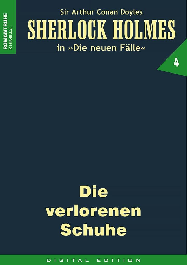 SHERLOCK HOLMES 4: Die verlorenen Schuhe