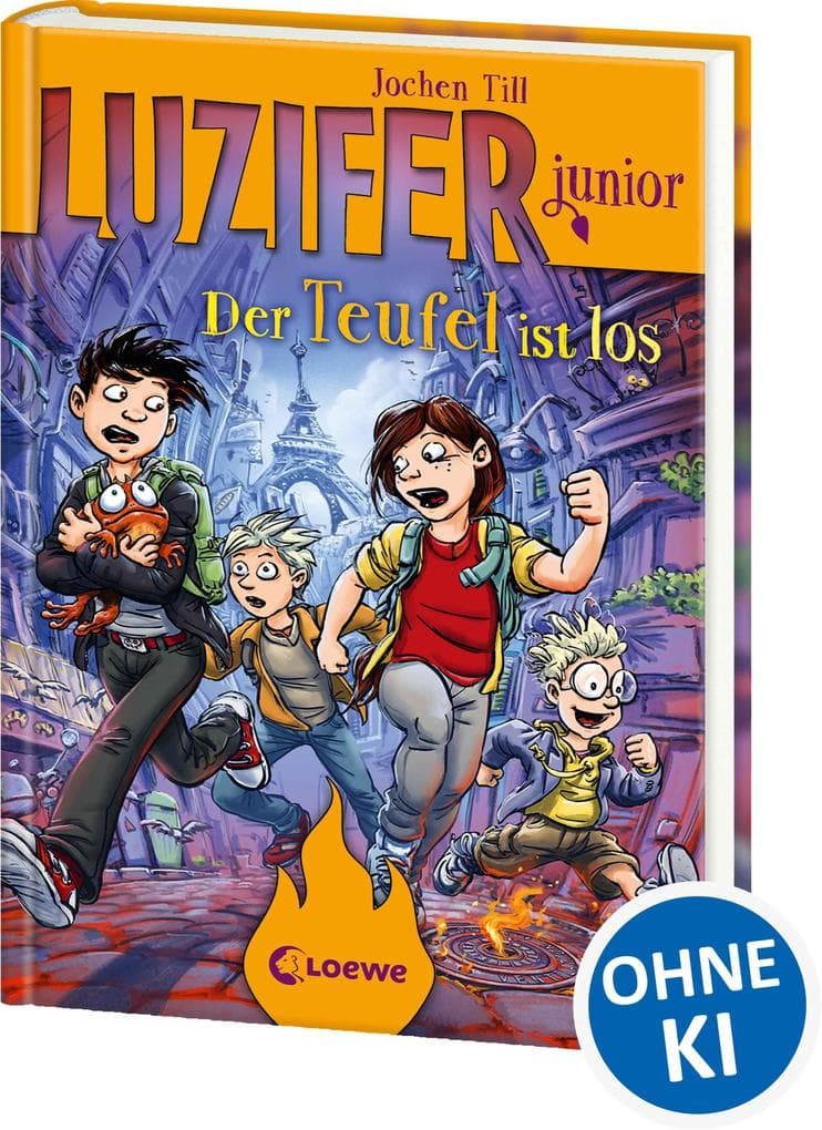 Luzifer junior (Band 4) - Der Teufel ist los: Lustiges Kinderbuch ab 10 Jahre