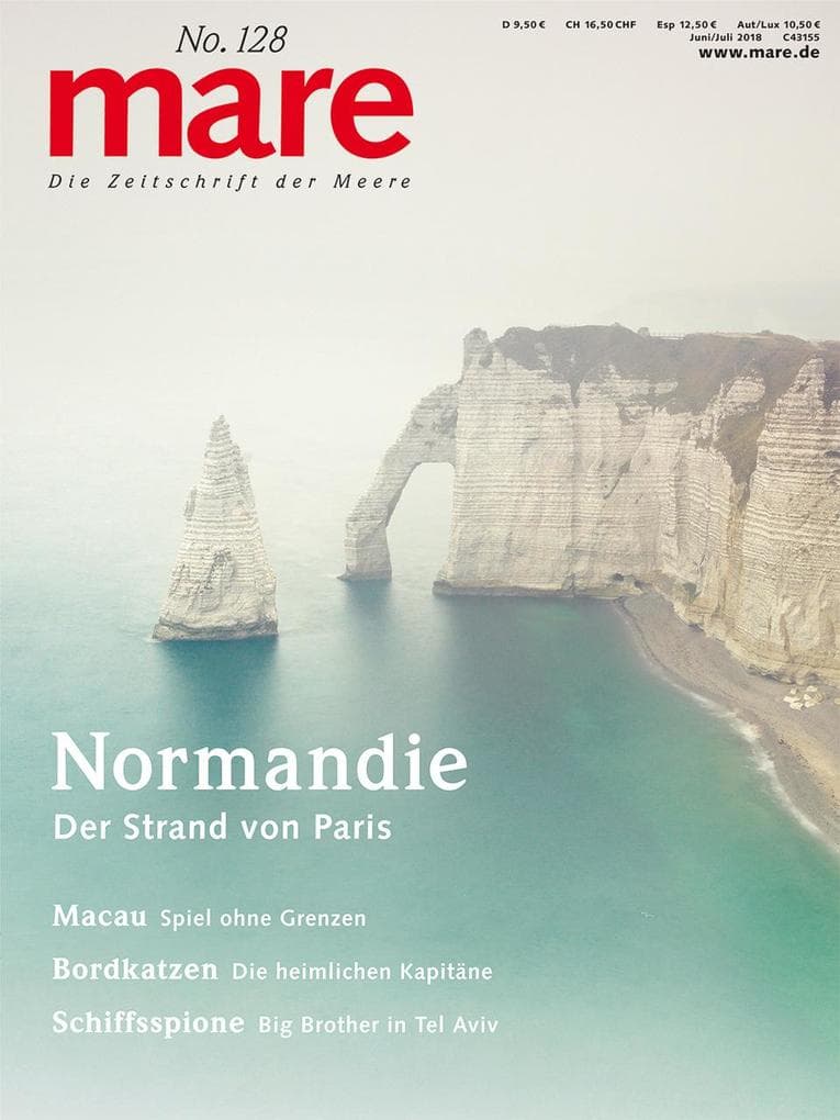 mare - Die Zeitschrift der Meere / No. 128 / Normandie: Der Strand von Paris