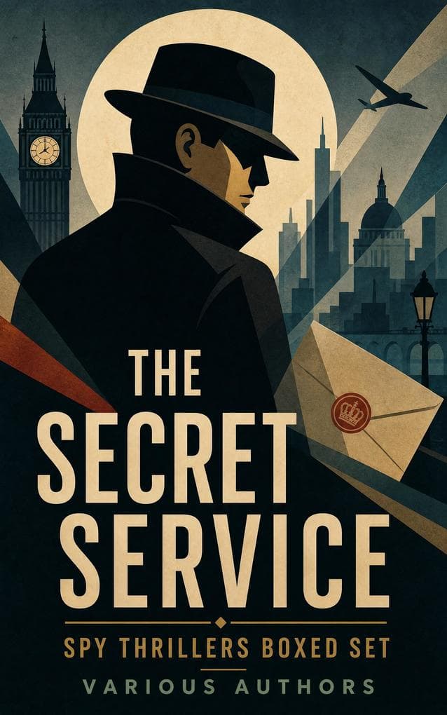 THE SECRET SERVICE - Spy Thrillers Boxed Set: Classic Espionage Tales of Secret Codes, Double Agents, Imperial Intrigue, and Diplomatic Conspiracies