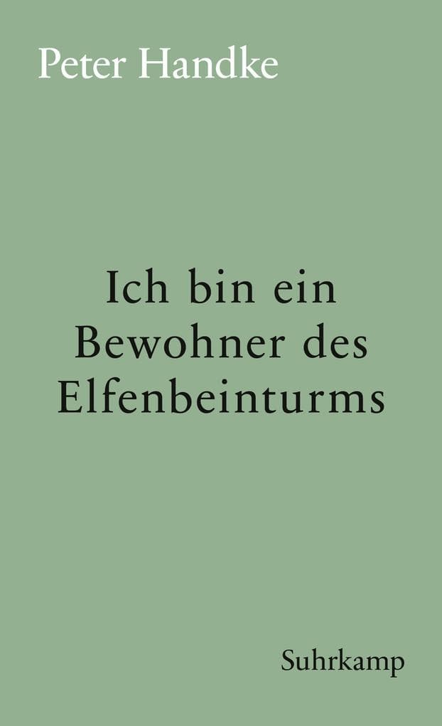 Ich bin ein Bewohner des Elfenbeinturms: Aufsätze