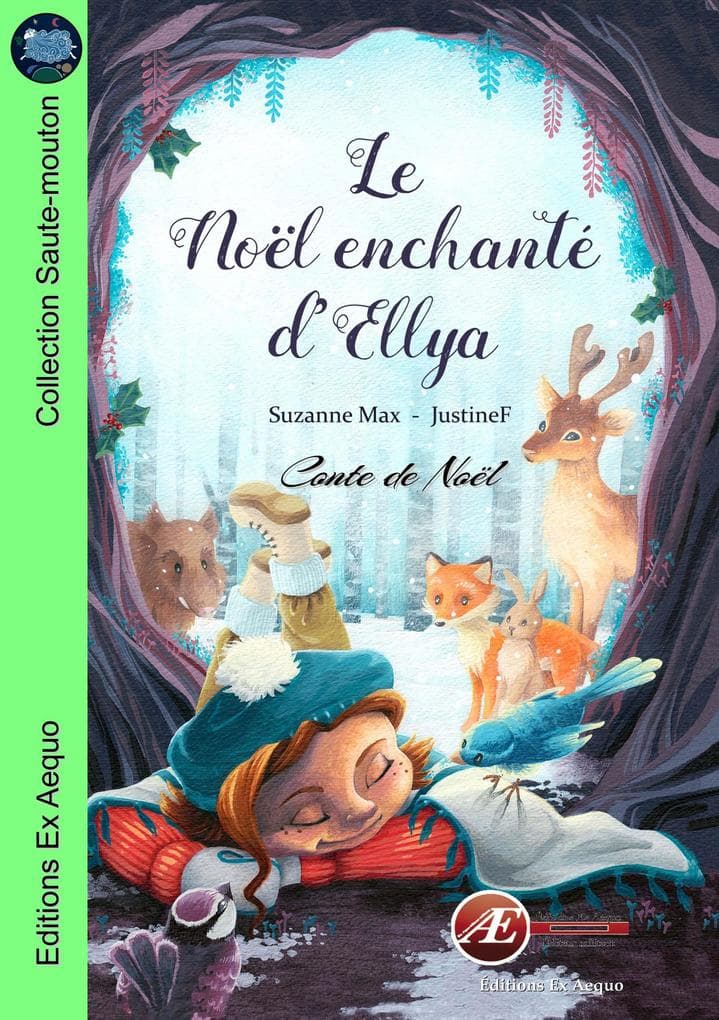 Le Noël enchanté d'Ellya: Roman jeunesse (6-8 ans)