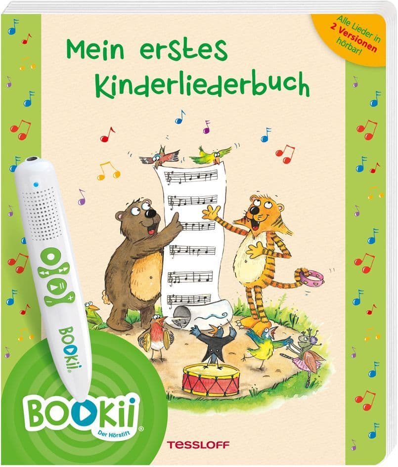 BOOKii® Mein erstes Kinderliederbuch: Für Kinder ab 3 Jahren