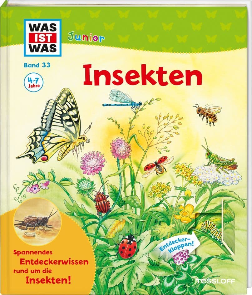 WAS IST WAS Junior Band 33. Insekten: Spannendes Entdeckerwissen rund um die Insekten!