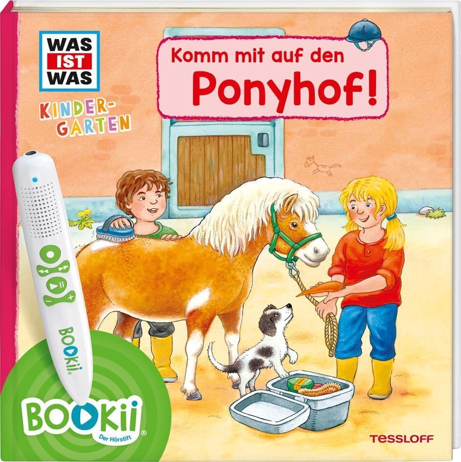 BOOKii® WAS IST WAS Kindergarten Komm mit auf den Ponyhof!: BOOKii® Der Hörstift