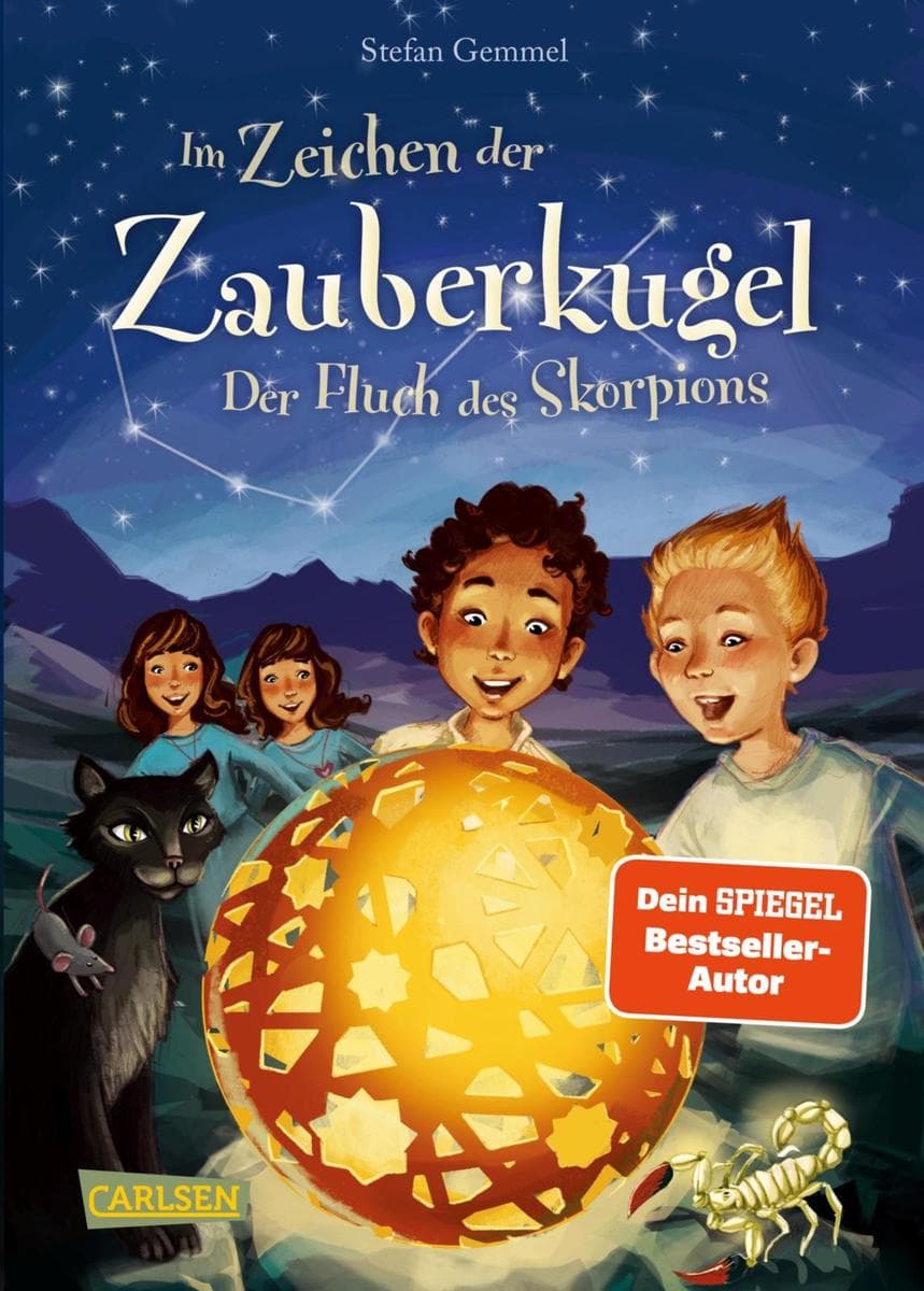 Im Zeichen der Zauberkugel 2: Der Fluch des Skorpions: Fantastische Abenteuerreihe für Kinder ab 8 mit Spannung, Witz und Magie