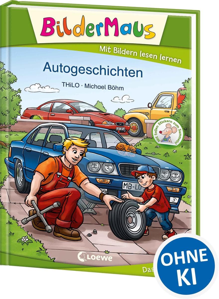 Bildermaus - Autogeschichten: Mit Bildern lesen lernen - Ideal für die Vorschule und Leseanfänger ab 5 Jahre