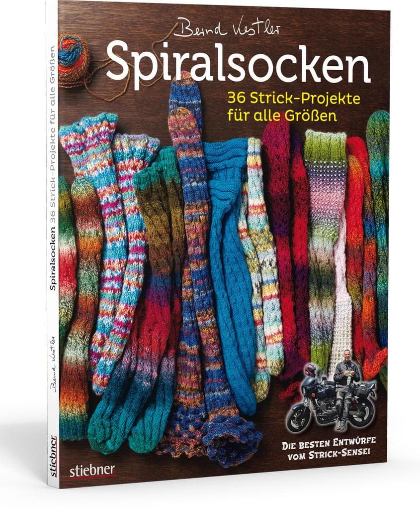 Spiralsocken: 36 Strick-Projekte für alle Größen