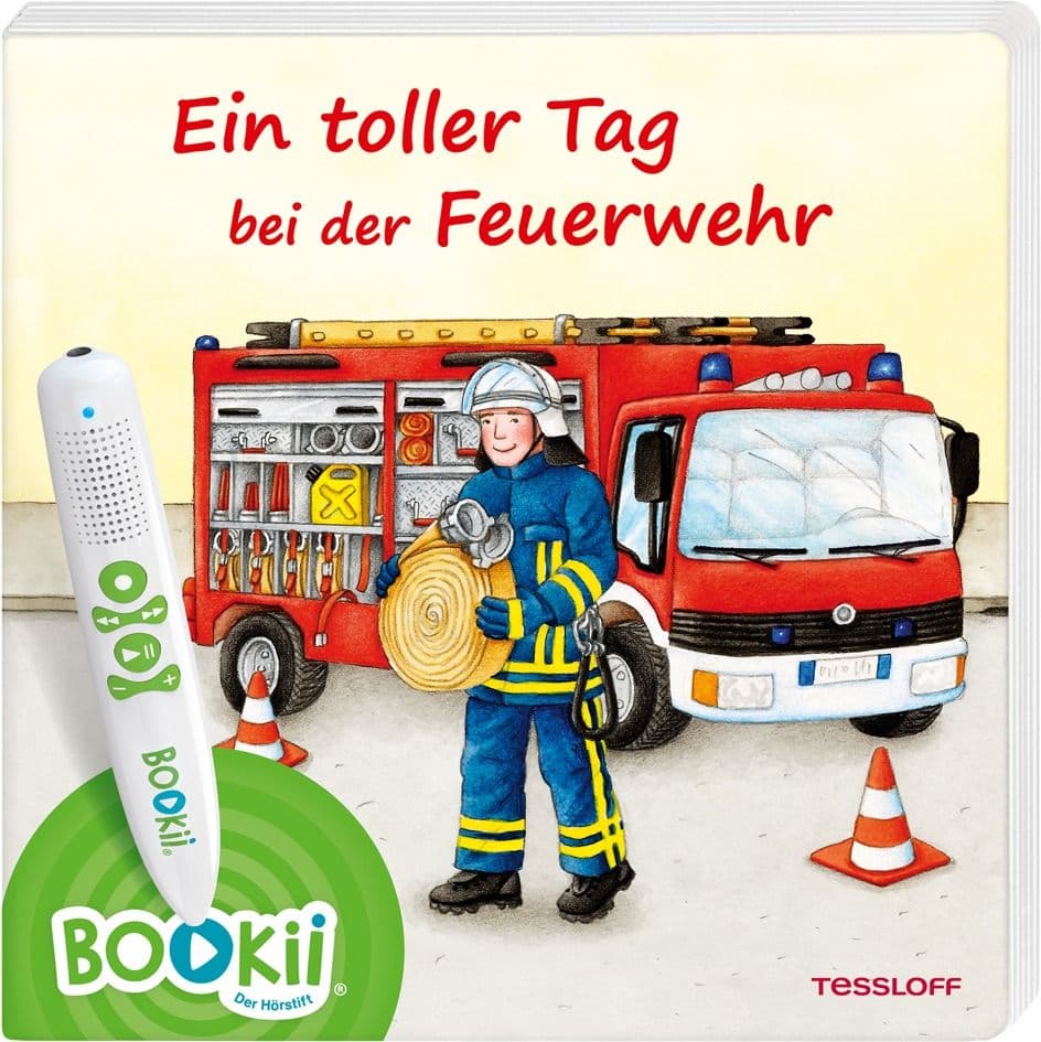BOOKii® Ein toller Tag bei der Feuerwehr: Antippen, Spielen, Lernen