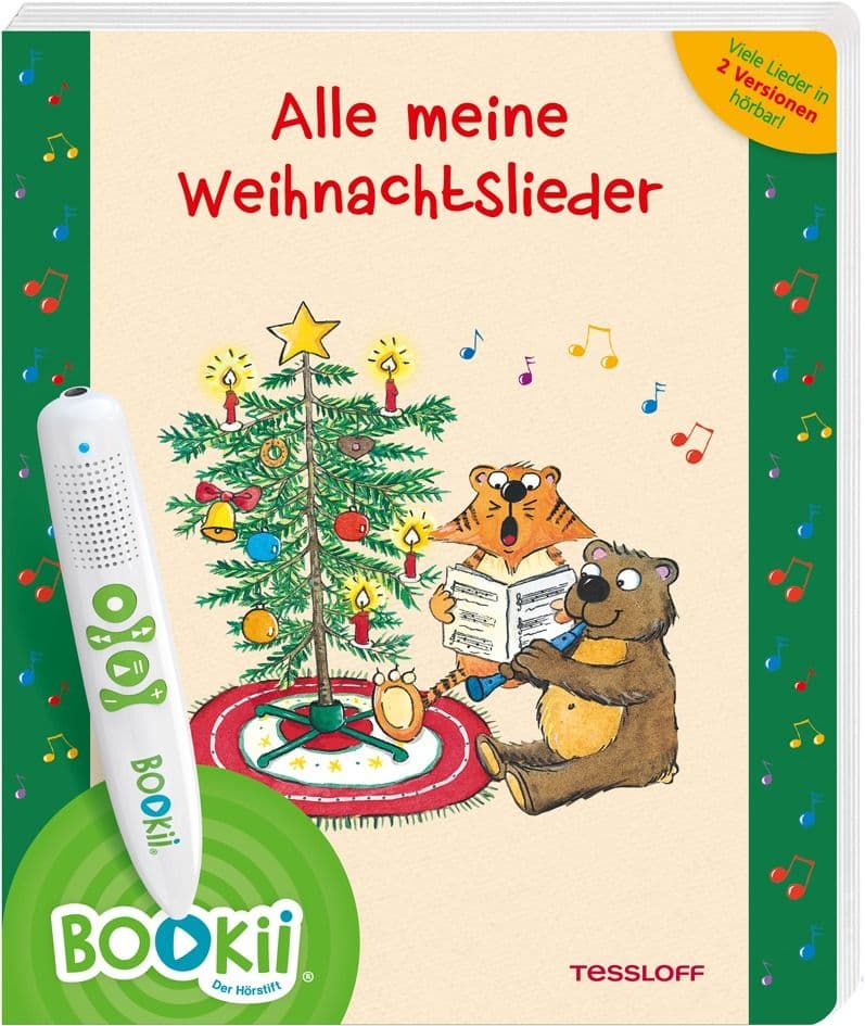 BOOKii® Alle meine Weihnachtslieder: Antippen, Spielen, Lernen