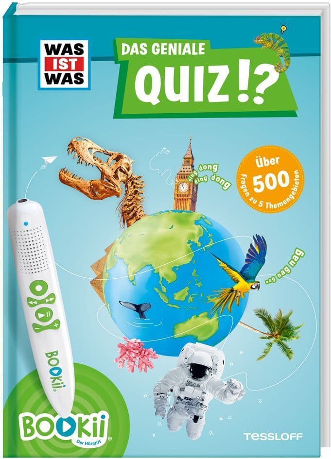 BOOKii® WAS IST WAS Das geniale Quiz!?: Antippen, Spielen, Lernen