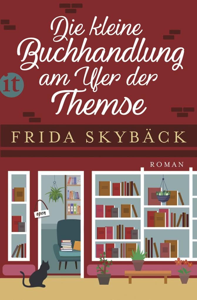 Die kleine Buchhandlung am Ufer der Themse: Junge Witwe erbt überraschend und wagt einen Neuanfang