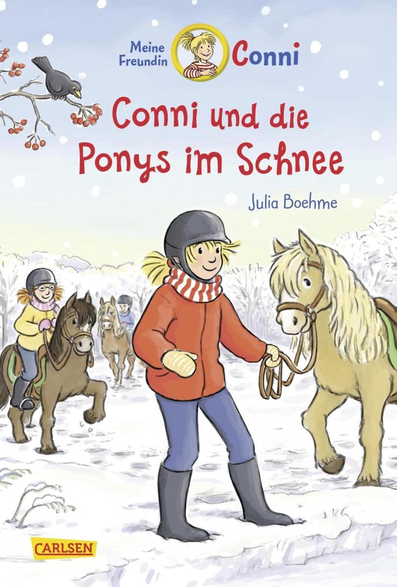 Conni Erzählbände 34: Conni und die Ponys im Schnee: Eine tolle Ponyabenteuer-Geschichte für Jungen und Mädchen ab 7 Jahren zum Selberlesen und Vorlesen mit vielen bunten Bildern