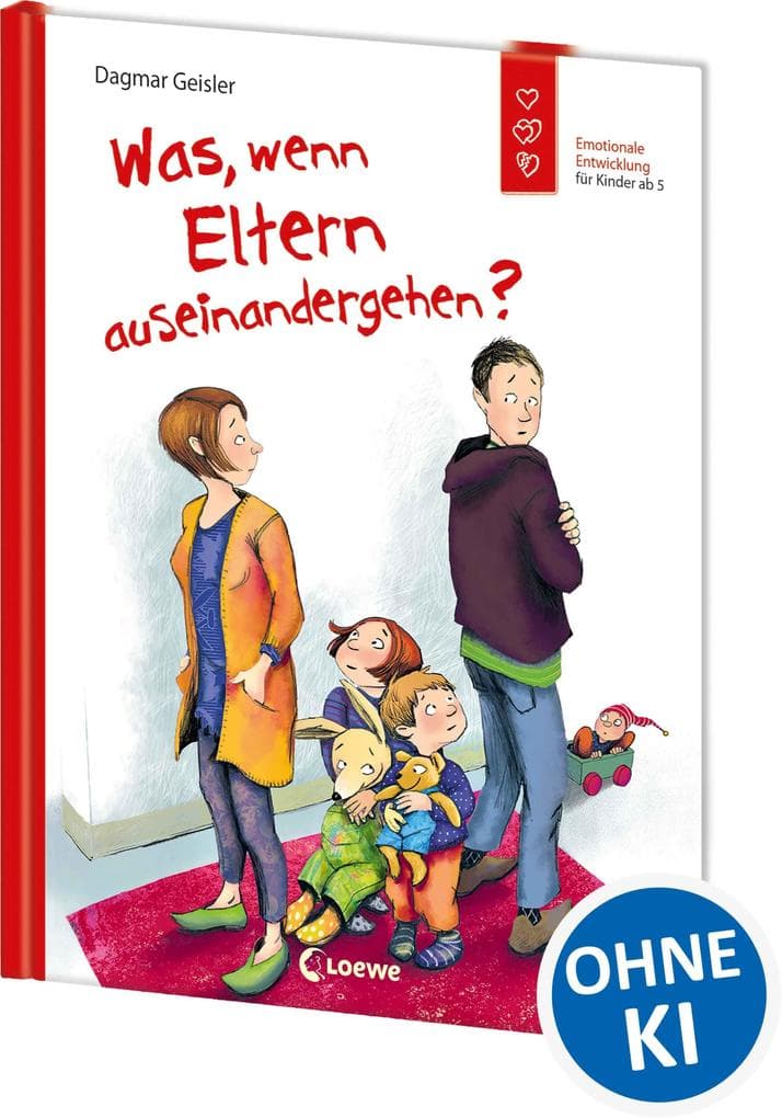 Was, wenn Eltern auseinandergehen?: Bilderbuch zum Thema Scheidung - Emotionale Entwicklung für Kinder ab 5