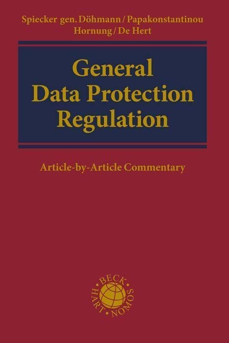 General Data Protection Regulation. GDPR: Article-by-Article Commentary