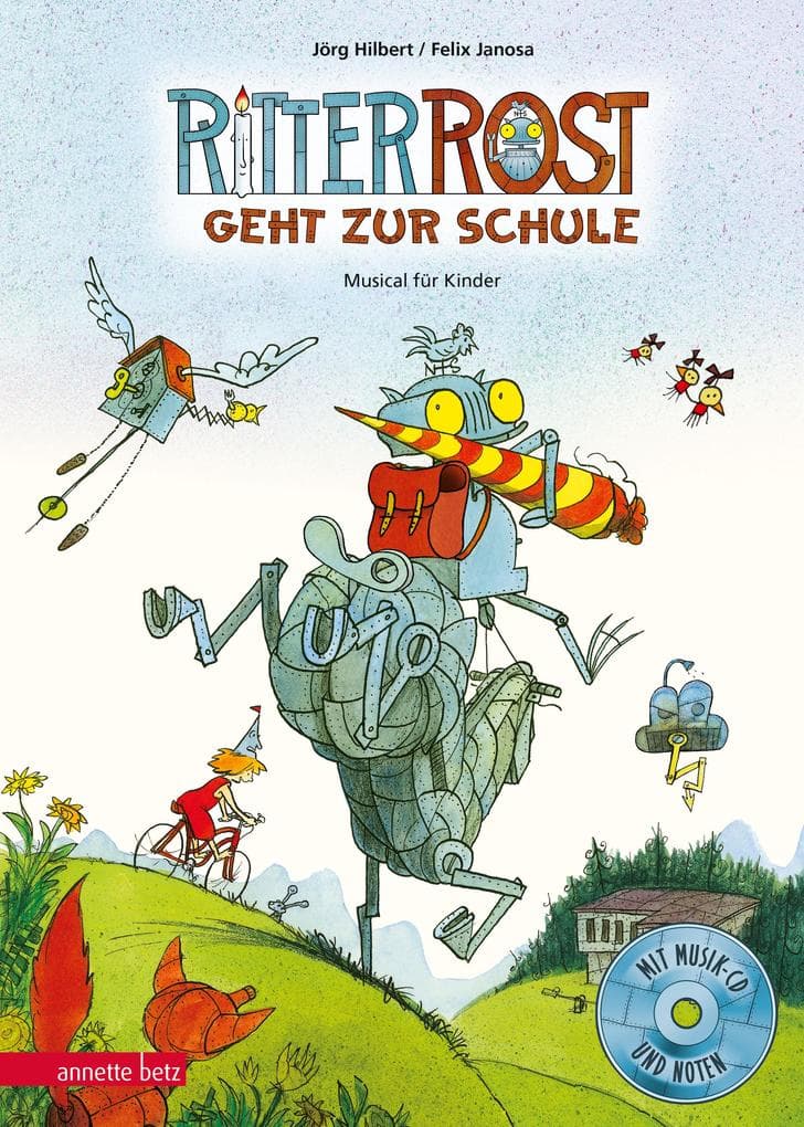 Ritter Rost 8: Ritter Rost geht zur Schule (Ritter Rost mit CD, Bd. 8): Musical für Kinder mit CD