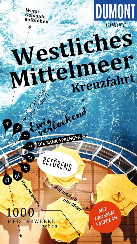 DUMONT direkt Reiseführer E-Book Mittelmeerkreuzfahrt Westlicher Teil