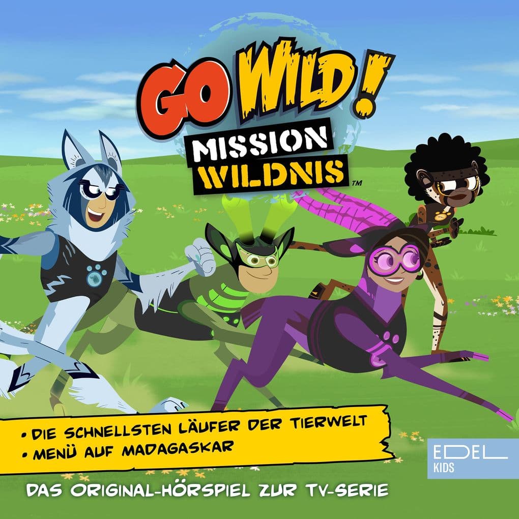 Die schnellsten Läufer der Tierwelt / Menu auf Madagaskar (Das Original-Hörspiel zur TV-Serie)