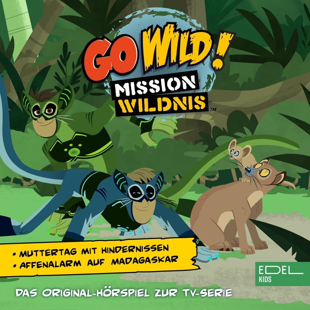 Muttertag mit Hindernissen / Affenalarm auf Madagaskar! (Das Original-Hörspiel zur TV-Serie)