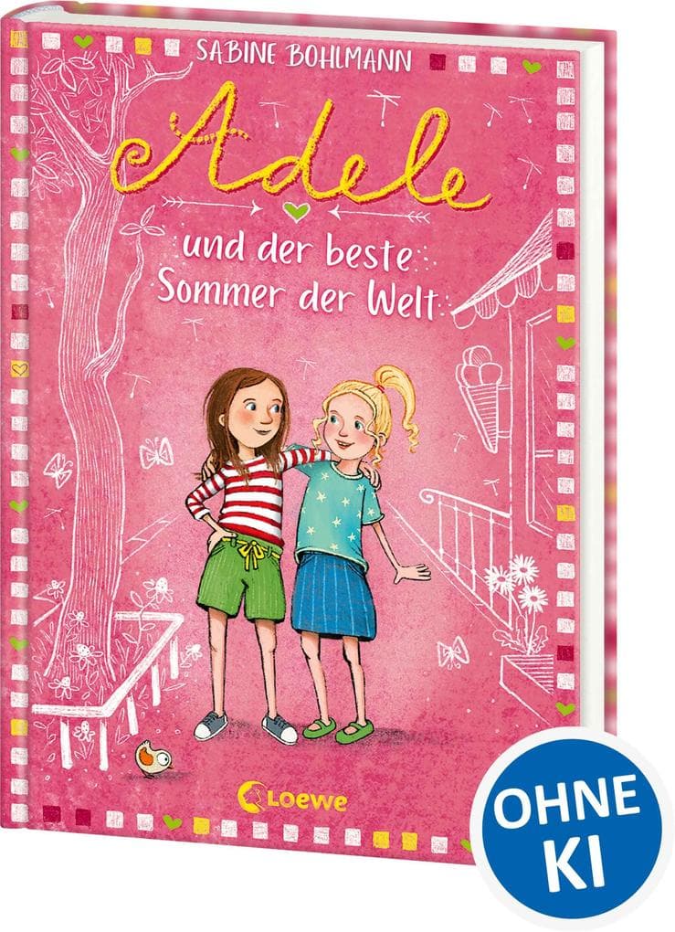 Adele und der beste Sommer der Welt (Band 2): Kinderbuch zum Vorlesen und Selberlesen - Für Mädchen und Jungen ab 8 Jahren