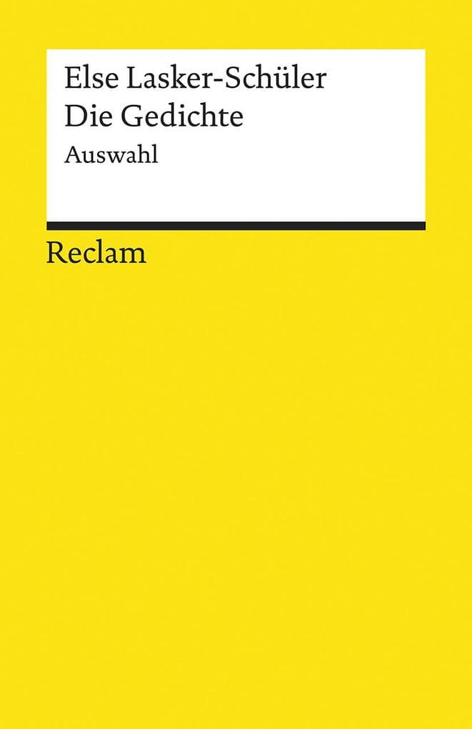 Die Gedichte: Auswahl